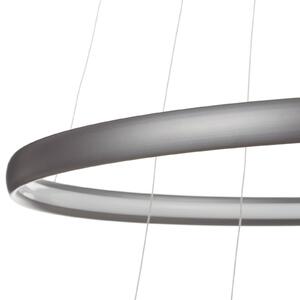 Aluminor Lampada sospensione LED Trinity alluminio, argento