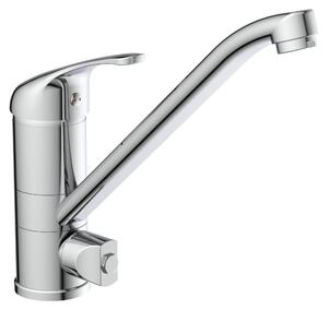 Miscelatore da cucina SCHÜTTE ULTRA, rubinetto da cucina con attacco per lavastoviglie, miscelatore da cucina, cromo