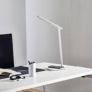 Aluminor Lampada LED da scrivania Orbit, induzione, argento