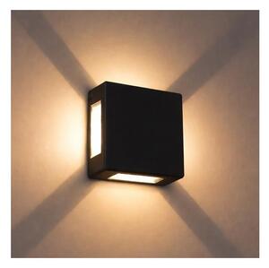 Brilagi - Applique LED da esterno QUADRAY LED/6W/230V nera IP54