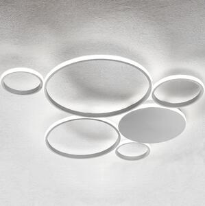Ondaluce - Plafoniera LED dimmerabile POIS LED/68W/230V argento