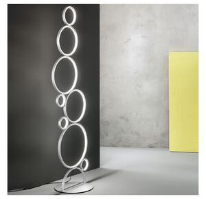Ondaluce - Lampada da terra dimmerabile a LED POIS LED/52W/230V 160 cm argento
