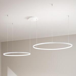 Ondaluce - Lampadario LED dimmerabile a cavo SOEL LED/28W/230V + LED/38W bianco