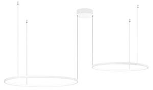Ondaluce - Lampadario LED dimmerabile a cavo SOEL LED/28W/230V + LED/38W bianco