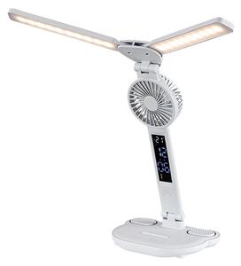 Rabalux 74030 - Lampada da tavolo LED dimmerabile con ventola NOVILO LED/7W/5V