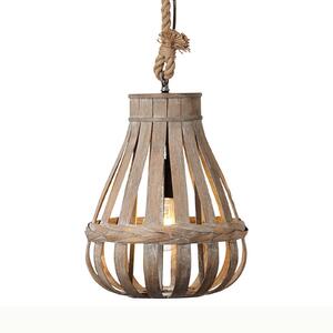 Brilliant Lampada a sospensione di bambù Kaminika Ø 33 cm
