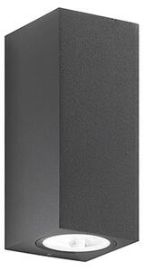 Applique Biemissione Per Esterno/Interno In Alluminio Grafite Monolite 6828A