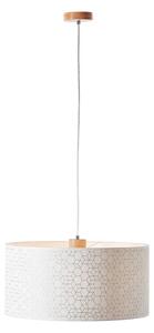 Brilliant Lampada a sospensione Galance, bianco, Ø 50 cm