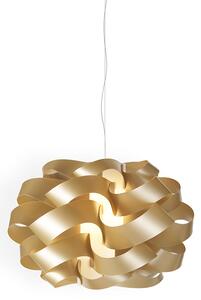 Sospensione Moderna 1 Luce Cloud D40 In Polilux Oro Made In Italy