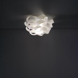 Plafoniera Moderna 1 Luce Cloud D40 In Polilux Bianco Made In Italy