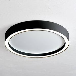 Bopp Aura plafoniera LED Ø 40 cm bianco/nero