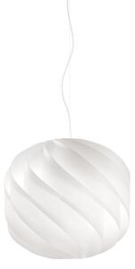 Sospensione Moderna Globe 1 Luce In Polilux Bianco D25 Made In Italy