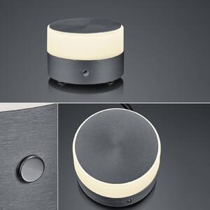 BANKAMP Button LED da tavolo alta 11cm antracite