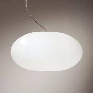 Casablanca AIH - lampada a sospensione 28 cm bianco lucido