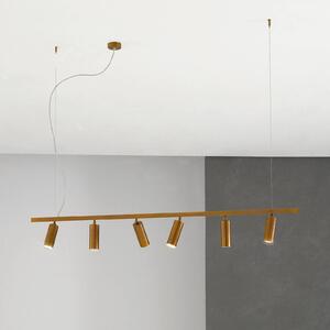 Cremasco Lampada a sospensione 7532, dimmerabile, Bronzo / Ottone antico, Soggiorno / Sala da pranzo, Ottone, Moderno, Lampada a sospensione