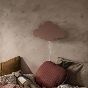 Ferm LIVING fermLIVING Applique Cloud, legno, rosa, spina