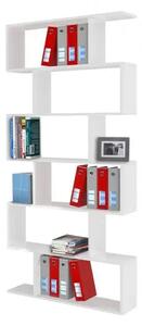 Libreria Moderno Design CALLI - Bianco Lucido