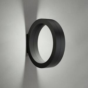 Cini & Nils Applique a LED ad anello Assolo nera