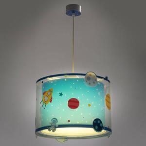 Dalber Planets - lampada a sospensione decorata per bimbi