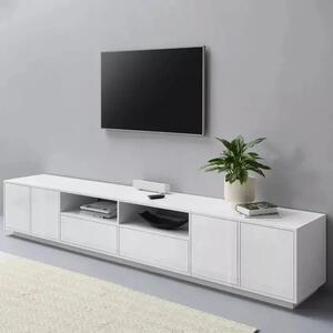 Porta TV Bloom Lowboard 260 x 41,4 x 46 cm - Bianco Laccato