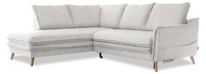 Divano letto angolare beige (angolo sinistro) Charming Charlie - Miuform