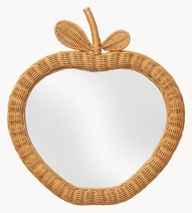 Specchio da parete per bambini fatto a mano Apple