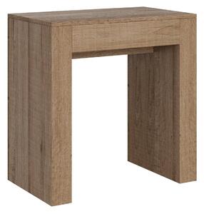 Consolle Allungabile 78-299x47x80 cm in Nobilitato Marrone