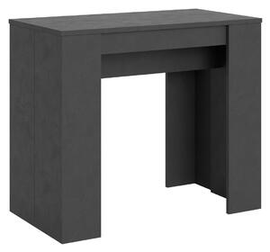 Consolle Allungabile 90-204x48x77 cm in Nobilitato Grigio