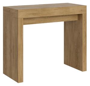 Consolle Allungabile 90-196x42x77 cm in Nobilitato Marrone