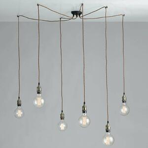 Eco-Light Groove - lampada a sospensione a ragno, vintage
