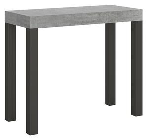 Consolle Allungabile 90-196x40x77 cm in Nobilitato Grigio