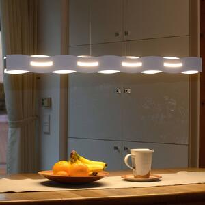 Eco-Light Lampada LED sospensione Wave nichel