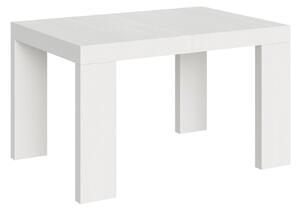 Tavolo Allungabile 120/224x90x77 cm Roxell Bianco Frassino