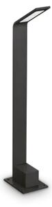 Agos paletto ip54 led 3000 k 670lm 6,5w nero h.60cm