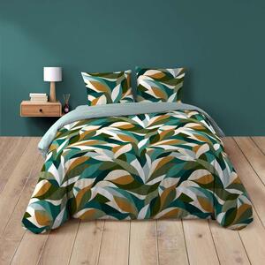 Set copripiumino e federa in cotone per letto matrimoniale/per letto esteso 3 pezzi 240x220 cm Swan – douceur d'intérieur