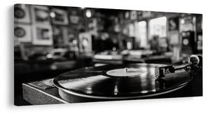 Quadro su tela – Atmosfera musicale nostalgica