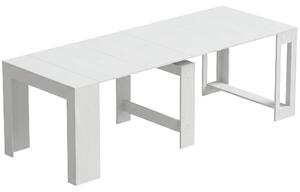 HOMCOM Tavolo Estensibile Convertibile a Console per 10 Persone, Bianco | Aosom Italy
