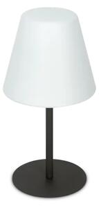 Arcadia lampada da tavolo ip44 1 luce attacco e27 antracite