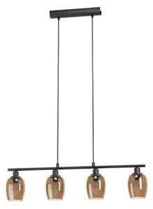 Eglo 98765 - Lampadario a sospensione con filo ZABALEA 4xE14/40W/230V