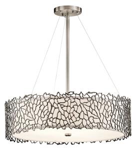 KICHLER Lampada a sospensione Silver Coral 55,9 cm
