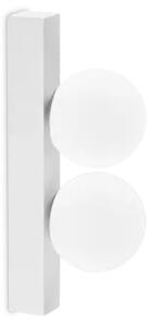 Binomio lampada da soffitto 2 sfere led 6w 450 lm 3000 k bianco