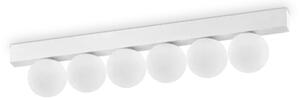 Binomio lampada da soffitto led 3000k 18w 1350 lm 6 sfere bianco