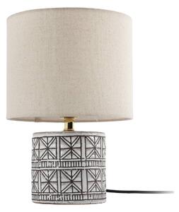 Lampada da tavolo Lucande Thalorin, altezza 36,5 cm, ceramica
