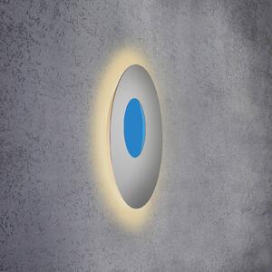 Escale Blade Open applique LED RGB+W argento Ø59cm