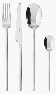 Set di 24 posate lucide 100, 6 persone