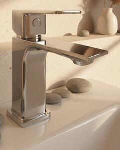 Rubinetto bidet monocomando con flessibili cromo Ten