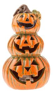 Statuetta in ceramica (altezza totale 15 cm) Pumpkin – Dakls