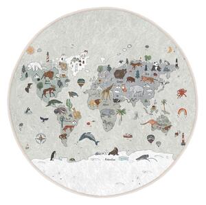 Tappeto da gioco per bambini lavabile ø150 cm Big World – Mila Home
