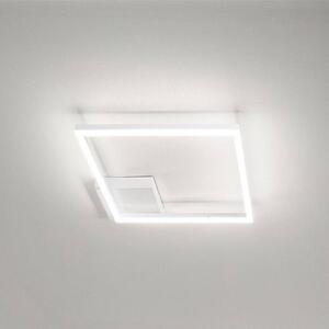 Fabas Luce Plafoniera LED Bard, 27x27cm, bianco