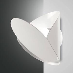 Fabas Luce Applique LED Shield dimmerabile, bianco
